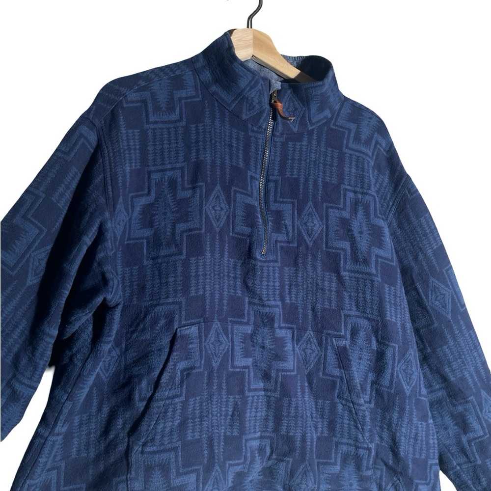 Pendleton Women’s Aztec Half Zip Pullover Sweater… - image 8